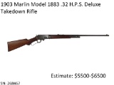 1903 Marllin Model 1883 .32 H.P.S. Deluxe Takedown