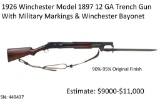 1926 Winchester Model 1897 WWII Trench Gun