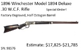 1896 Winchester Model 1894 Deluxe .30 W.C.F. Rifle