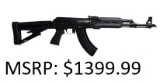 Zastava Arms Usa ZPAP M70 7.62x39mm Black Rifle