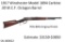 1917 Winchester Model 1894 .30 WCF Carbine