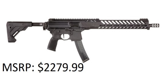 Sig Sauer MPX Competition Carbine 9mm Rifle