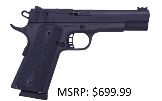 Rock Island Armory M1911-A1 TXT22 22 Magnum Pistol