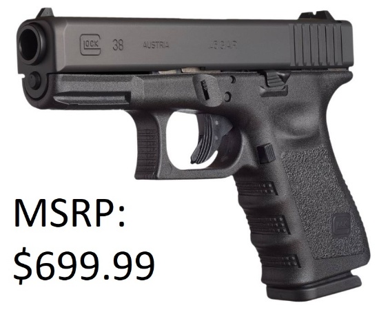 Glock G38 .45 Gap Semi-Auto Pistol