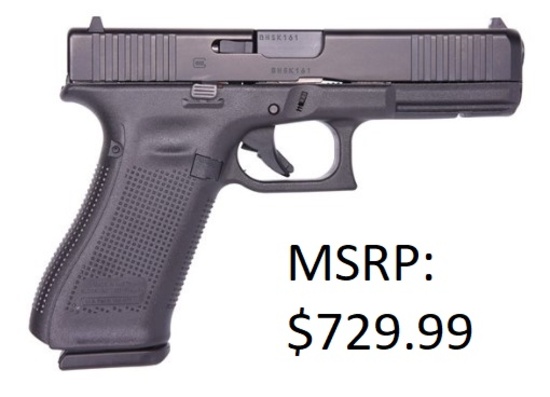 Glock G17 Gen 5 9mm Semi-Auto Pistol