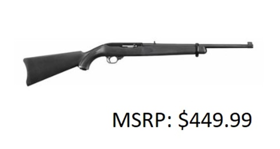Ruger 10/22 .22 LR Black Carbine