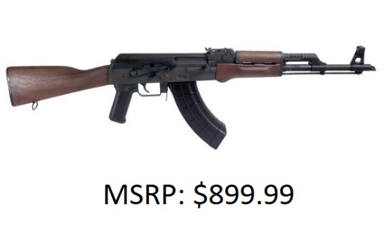 Century Arms BFT47 7.62x39mm Walnut Stock Rifle