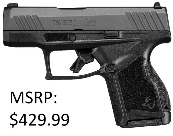 Taurus GX4 9mm Semi-Auto Pistol