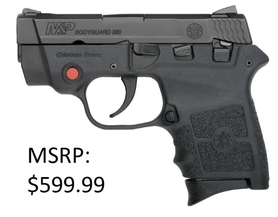 Smith & Wesson M&P Bodygaurd .380 ACP Pistol W/ La