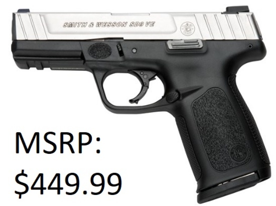 Smith & Wesson SD9VE 9mm Black Pistol