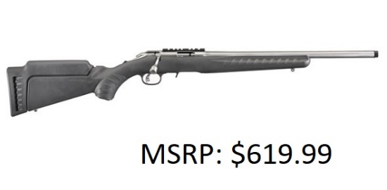 Ruger American Rifle .22 LR Threaded Barrel Rifle