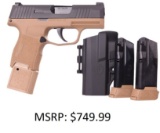 Sig Sauer P365 FDE Tac-Pac 9mm Pistol