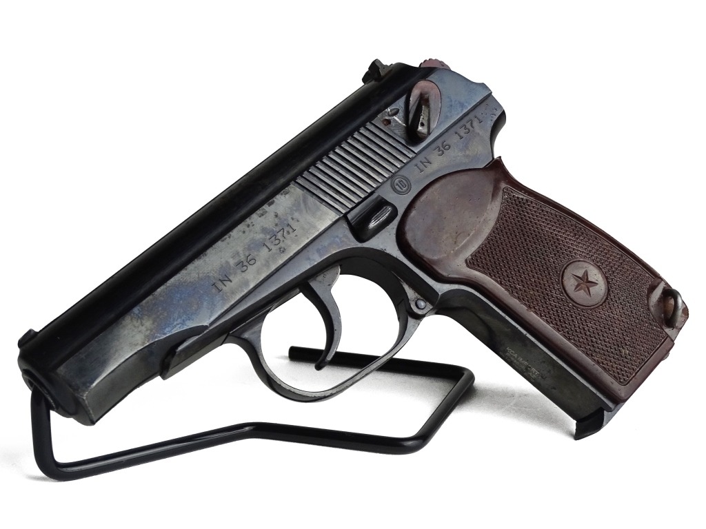 Collectors Arsenal Makarov, Bulgarian Pistol, 9x18mm, Black Grip