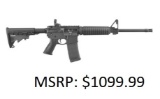 Ruger AR-556 Black 5.56 NATO Rifle