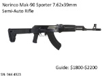 Norinco Mak-90 Sporter 7.662x39mm Rifle