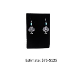 Turquoise Native American Style Earrings