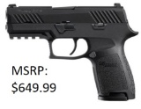 Sig Sauer P320 Compact 9mm Black Pistol