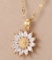 Sterling Silver Womens Gold Plated Necklace