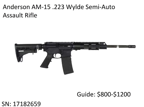 Anderson AM-15 .223 Wyldle Semi-Auto Rifle