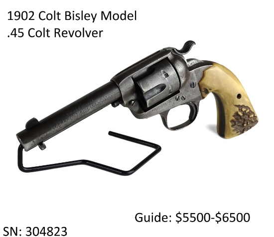 1902 Colt Bisley Model .45 Colt Revolver
