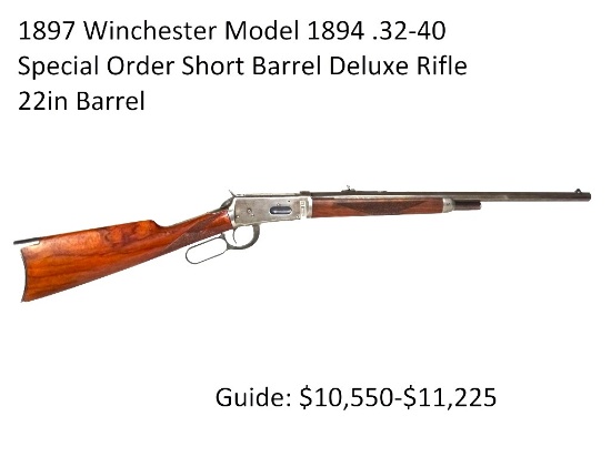 Special Order Winchester .32-40 Antique Deluxe