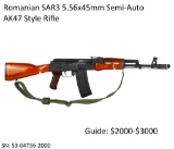 Romanian SAR3 5.56x45mm Semi-Auto Rifle