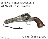 1875 Remington Model 1875 .44 Cal Revolver