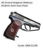 AD Arsenal Bulgarian Makarov 9x18mm Pistol