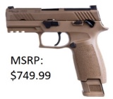 Sig Sauer P320 M18 Carry 9mm FDE Pistol