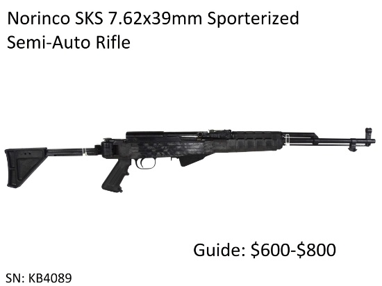 Norinco Sporterized SKS 7.62x39mm Rifle