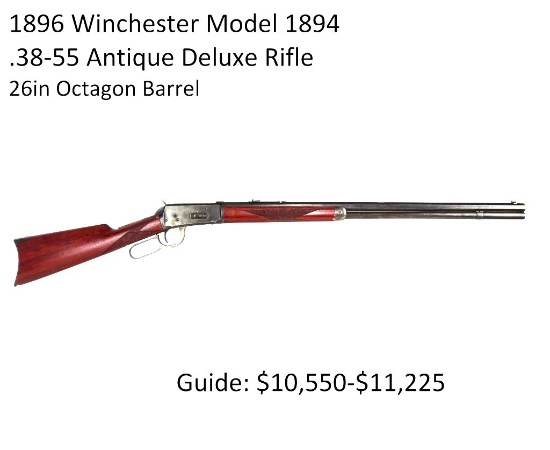 Winchester Model 1894 .38-55 Antique Deluxe Rifle