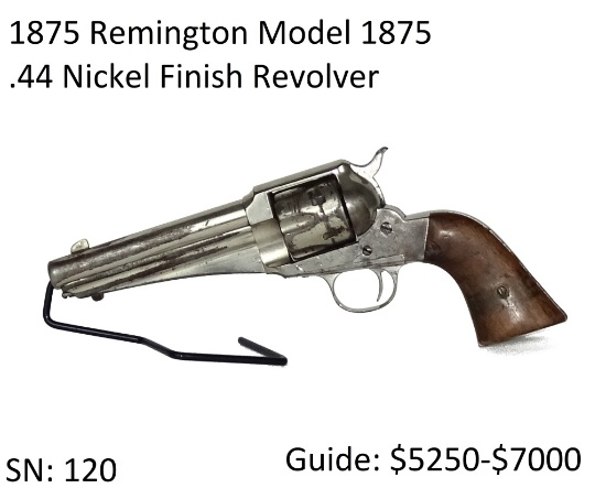 1875 Remington Model 1875 .44 Cal Revolver