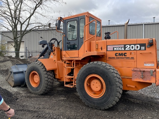 2011 Daewoo Mega 200 Tc-iii Wheel Loader S/n 1045 With Bucket, Power Angle