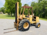 1985 Case 586D Construction King Rough Terrain Forklift