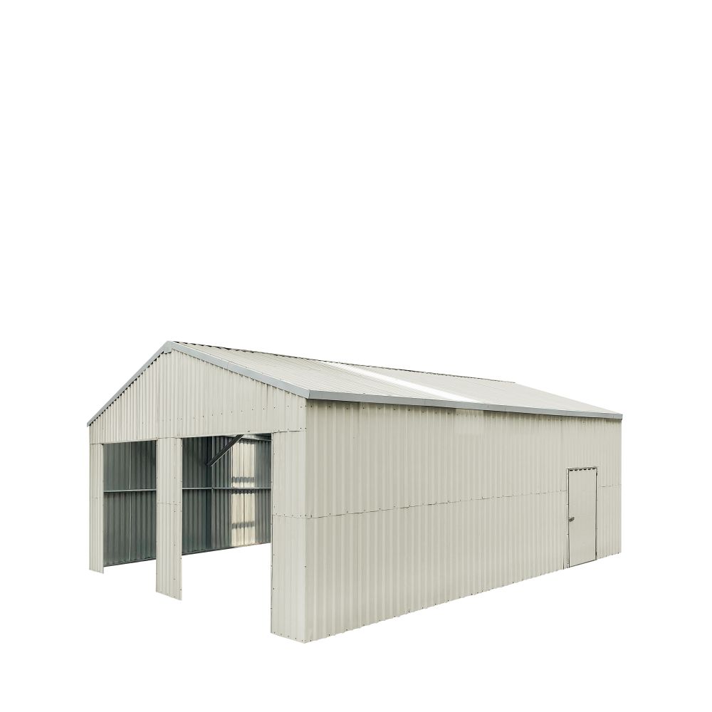New TMG-MS2533 Double Garage Metal Shed 25' x 33' | Proxibid