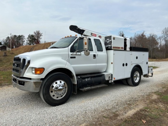 2008 FORD F-750 S/A Mechanics Truck