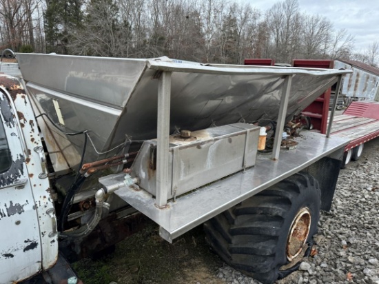 Stainless Spreader Truck Body