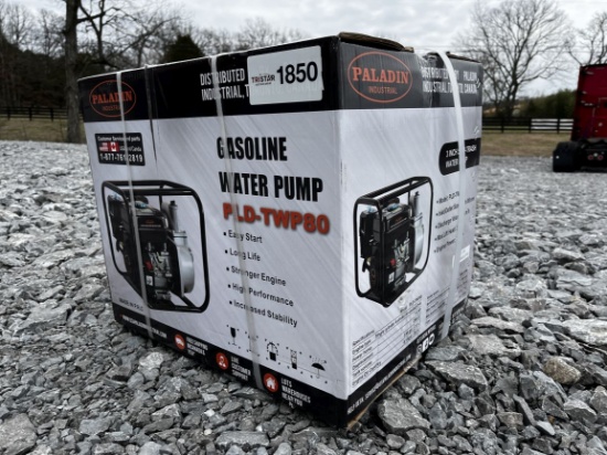Unused 2023 PALADIN PLD-TWP80 Water Pump