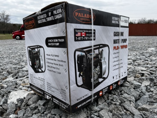 Unused 2023 PALADIN PLD-TWP80 Water Pump