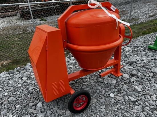 New G350 Gas Powered Concrete Mixer