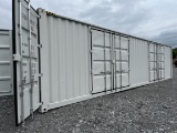 1-Trip 40' Multi Door Shipping Container