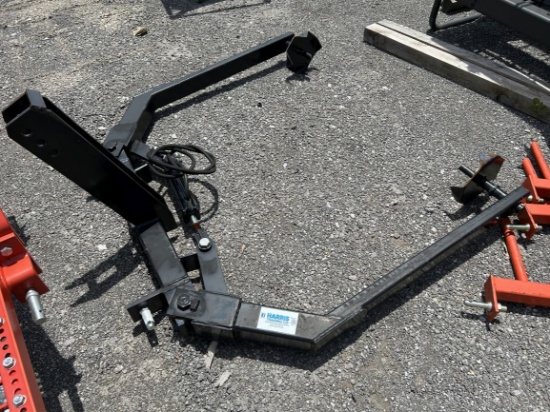 Unused 3 Point Hydraulic Bale Grapple /Bale Unroller