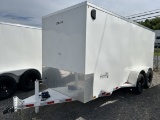 New 2024 DELCO  T/A Enclosed Tag Trailer