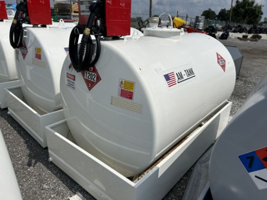 NEW 2024 AM-Tank 600 Gallon Diesel Fuel Tank with Containment