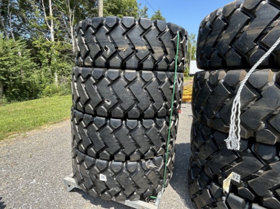 New Lot of (4) Forcestone 20.5-25 Equipment Tires