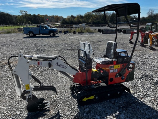 NEW 2024  DOWAY  DY08  Mini Excavator