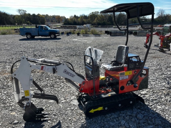 NEW 2024  DOWAY  DY08  Mini Excavator