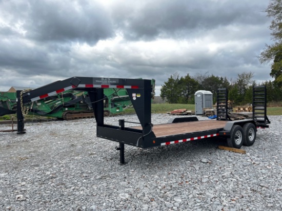 2022 TLC 20’ T/A Gooseneck Trailer