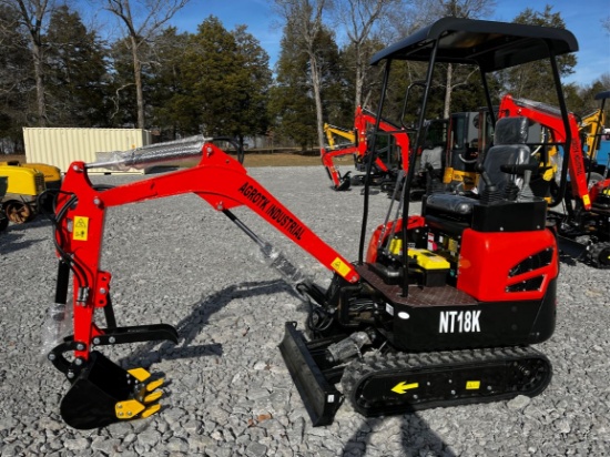Unused 2024 AGT NT18K Mini Excavator