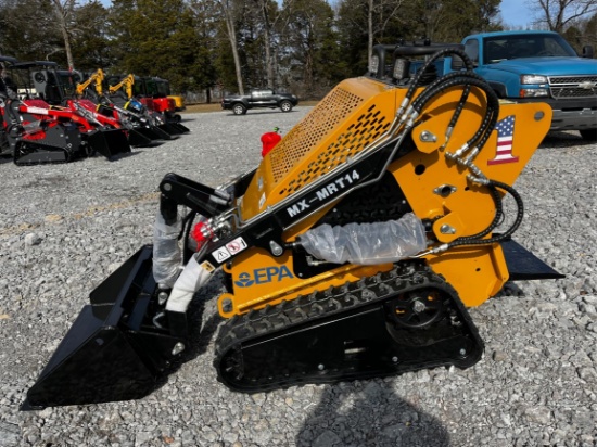 Unused 2024 AGT MX-MRT14 Mini Skid Steer